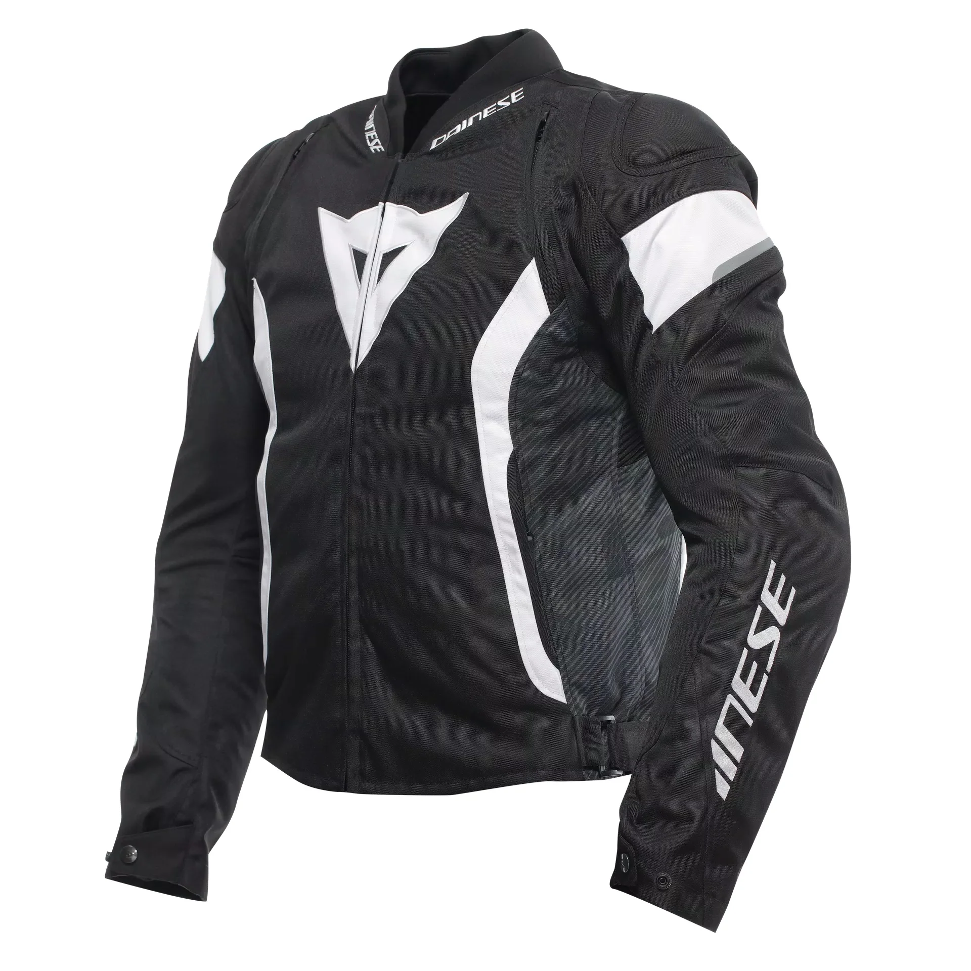 Dainese Avro 5 Textile Jacket - White / Black