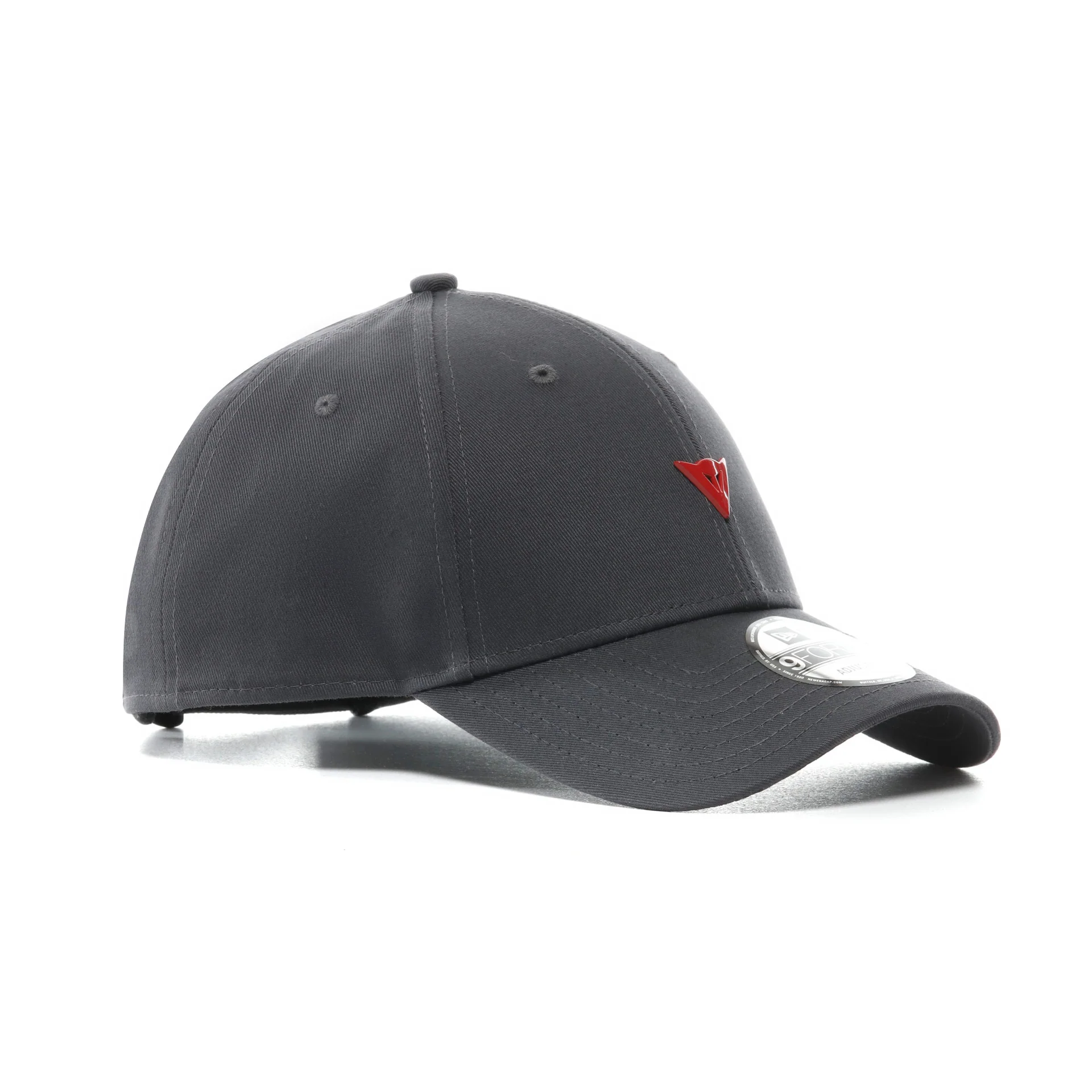 Dainese Casual C10 Pin Snapback Cap - Grey / Red