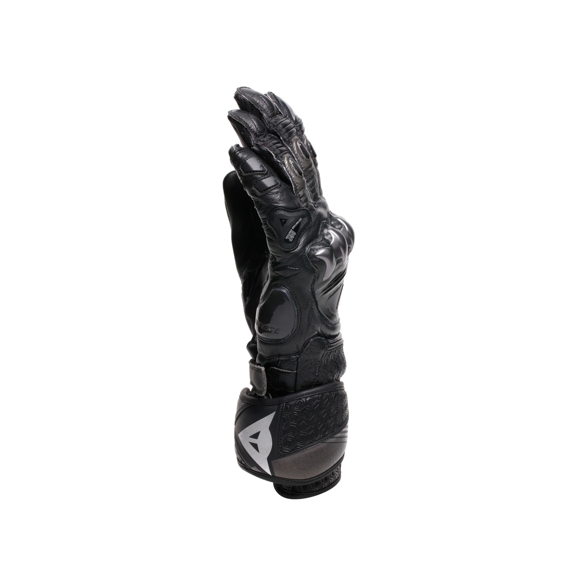 Dainese Fiero Metal Gloves - Black / Grey - Image 4