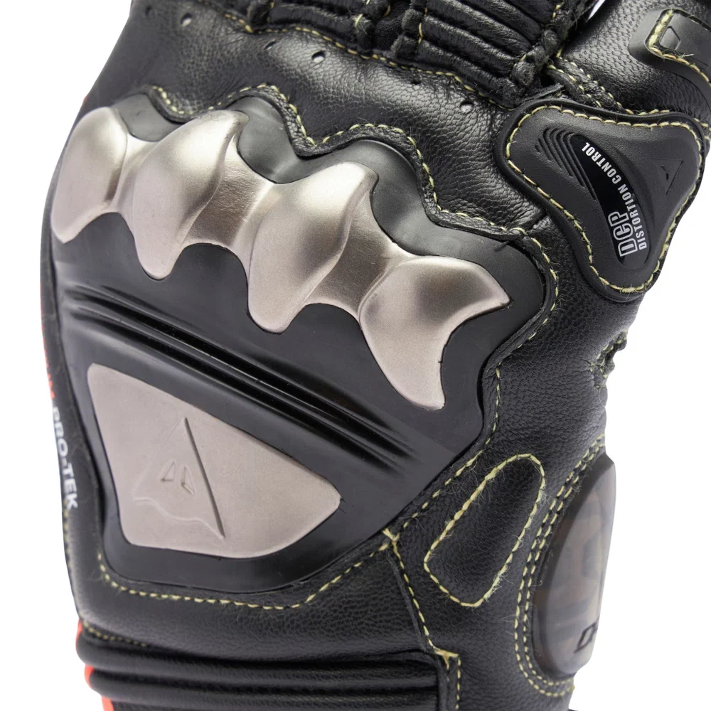 Dainese Full Metal 7 Gloves - Black / Red Fluro - Image 6