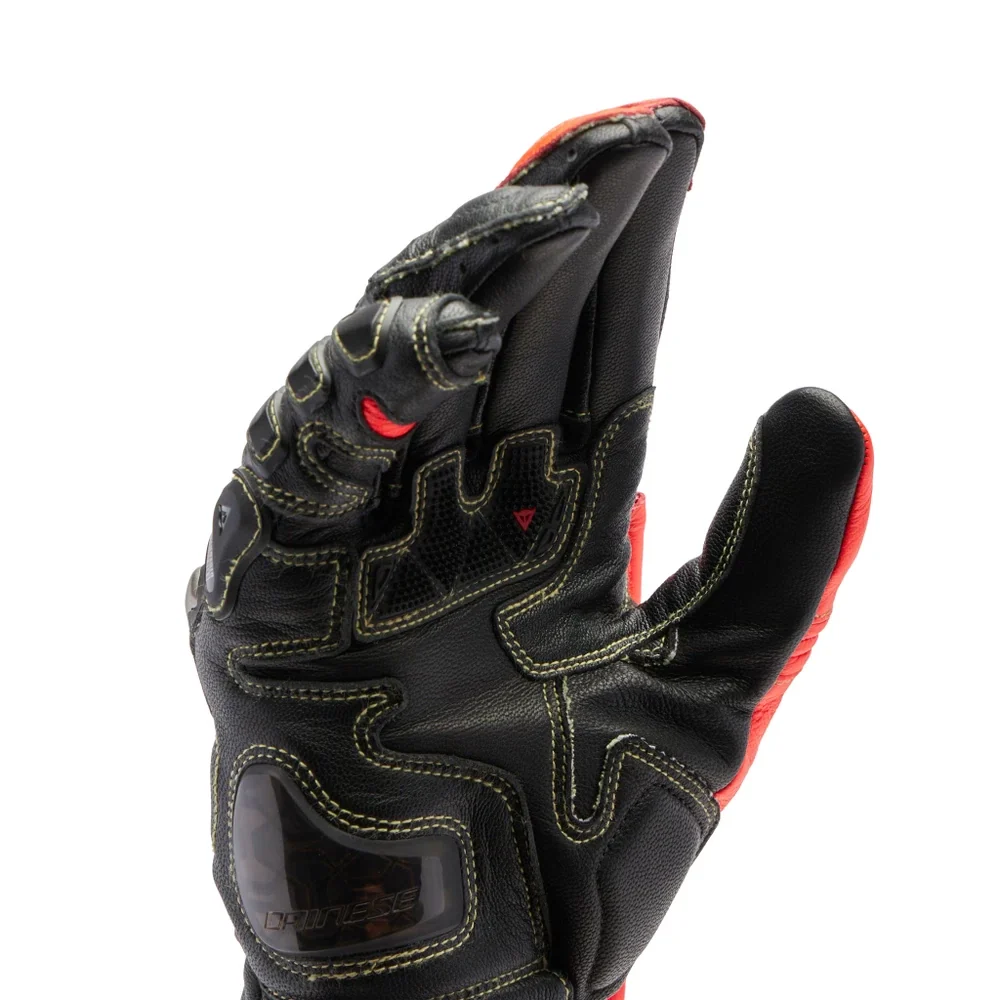 Dainese Full Metal 7 Gloves - Black / Red Fluro - Image 8