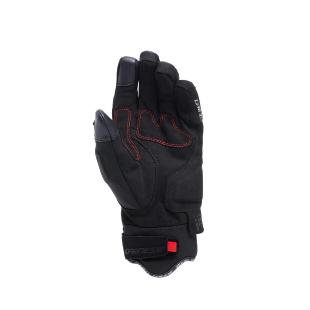 Dainese Fulmine D-Dry Gloves - Black / Red - Image 3