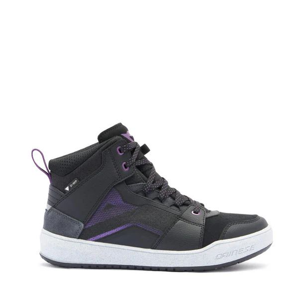 Dainese Women's Suburb D-WP Shoes - Black / Purple - Image 2