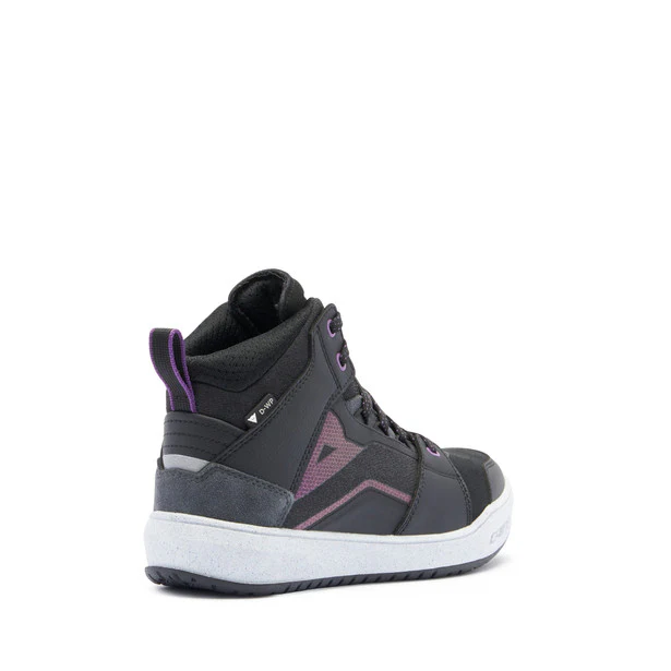 Dainese Women's Suburb D-WP Shoes - Black / Purple - Image 3