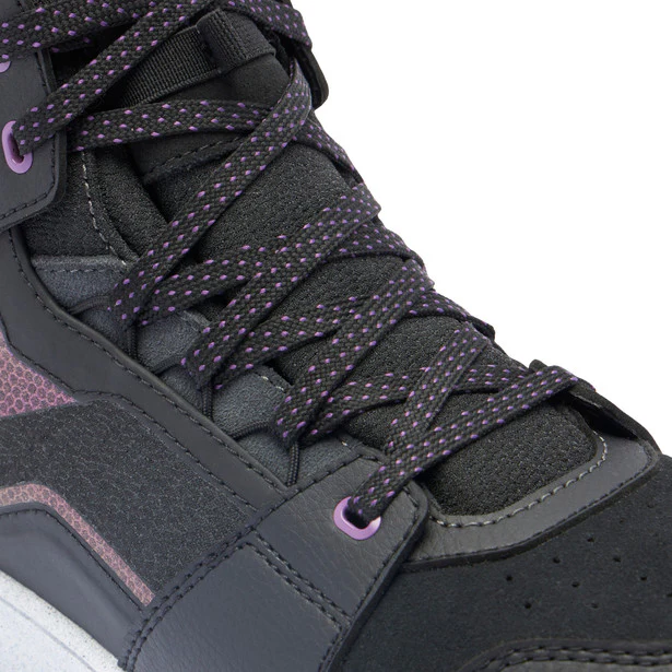 Dainese Women's Suburb D-WP Shoes - Black / Purple - Image 5