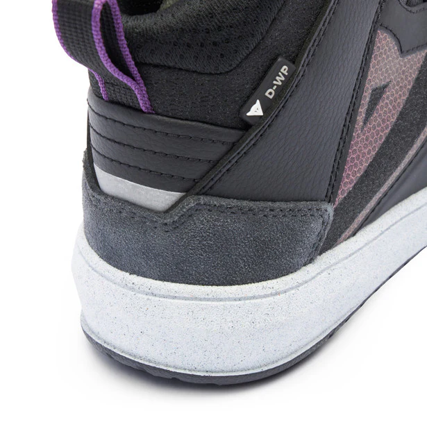 Dainese Women's Suburb D-WP Shoes - Black / Purple - Image 7