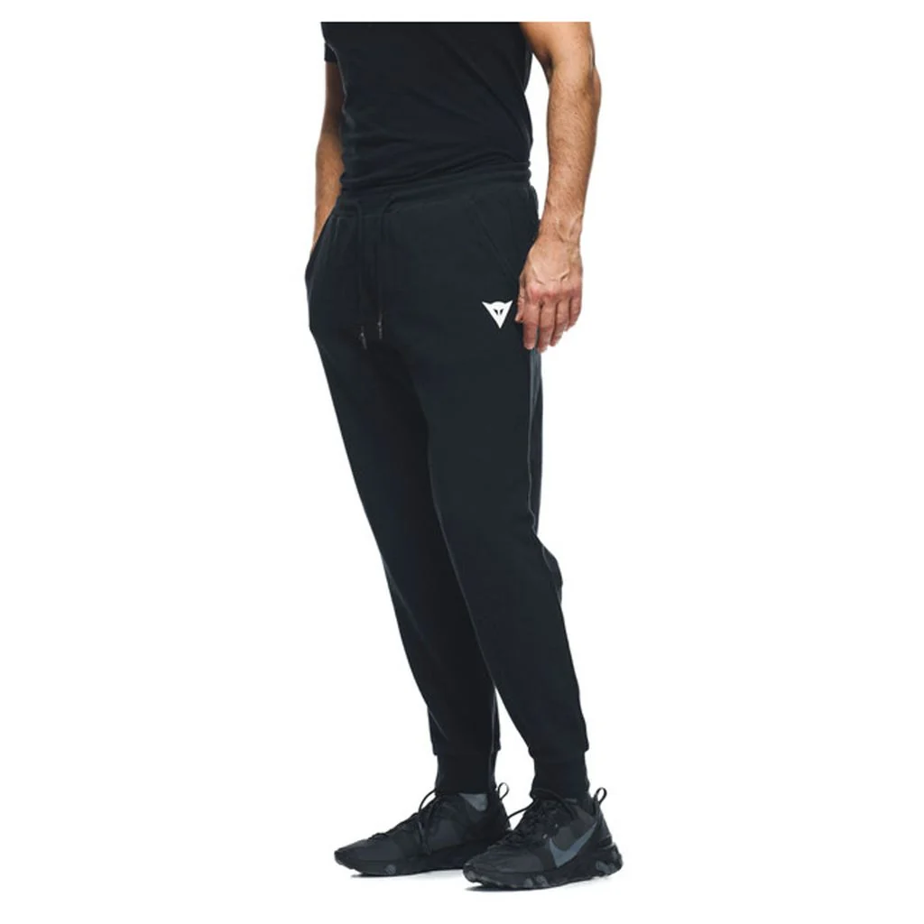 Dainese Logo Sweatpants - Black / White - Image 4
