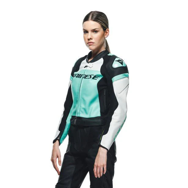 Dainese Mirage Women's 2-Piece Suit - Aqua Black - Image 4