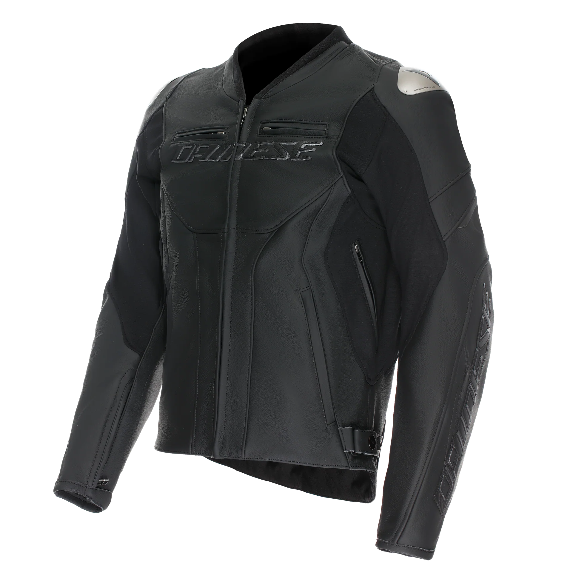 Dainese Racing 5 Leather Jacket - Black