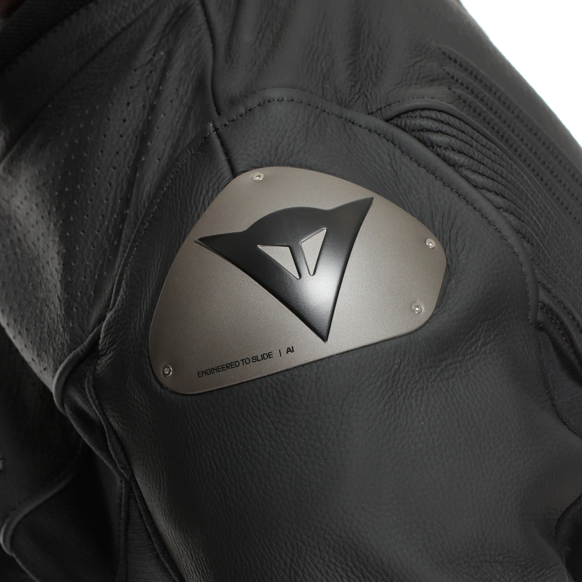 Dainese Racing 5 Perforated Leather Jacket - Black - Image 3