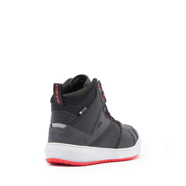 Dainese Suburb D-WP Shoes - Black / White / Red - Image 3