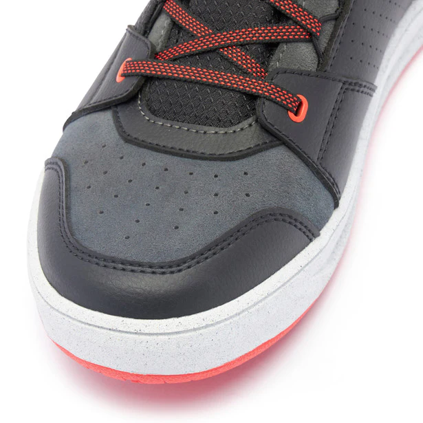 Dainese Suburb D-WP Shoes - Black / White / Red - Image 7