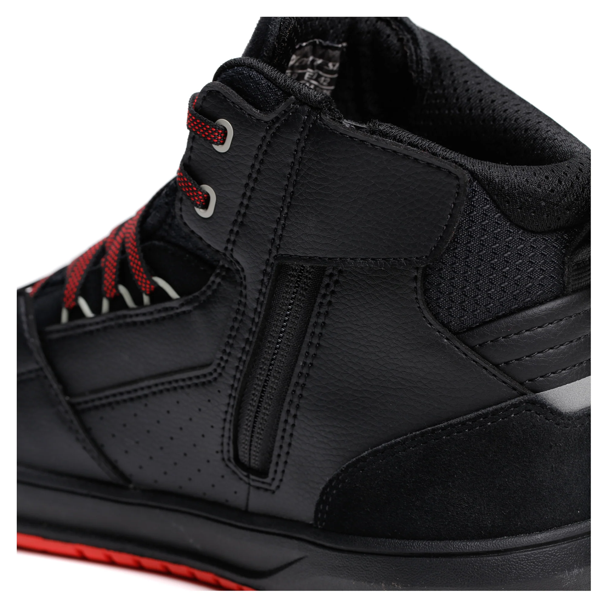 Dainese Suburb Zip D-WP Boots - Black / Red - Image 4