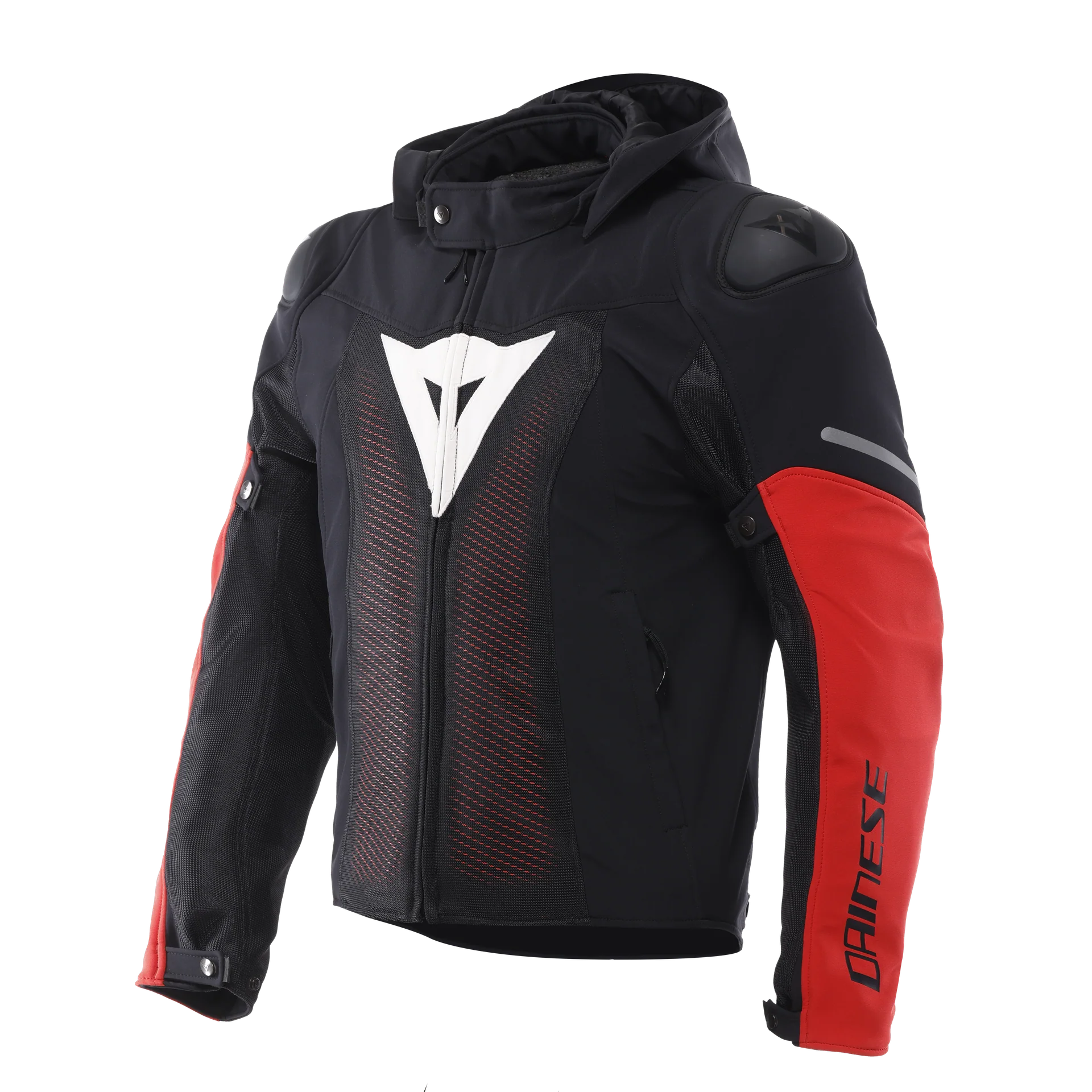 Dainese Super Sprint Air Tex Jacket - Black / White / Red