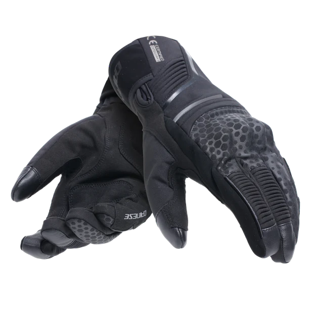 Dainese Tempest 2 D-Dry Short Gloves - Black - Image 5