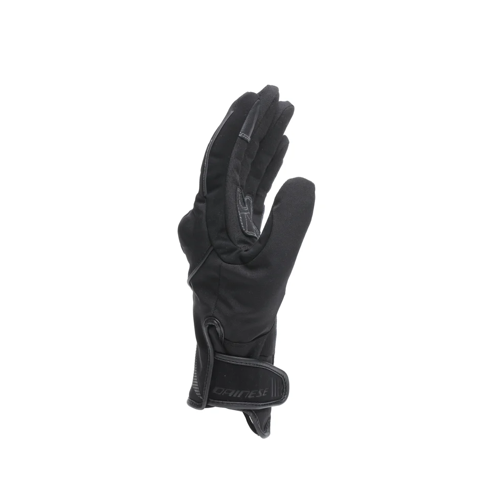 Dainese Udine D-Dry Gloves - Black / Grey - Image 2