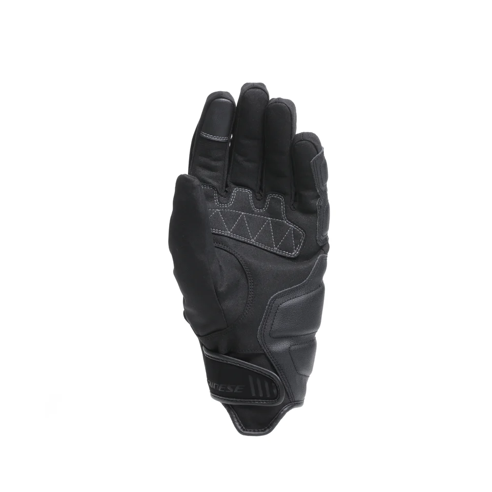 Dainese Udine D-Dry Gloves - Black / Grey - Image 3