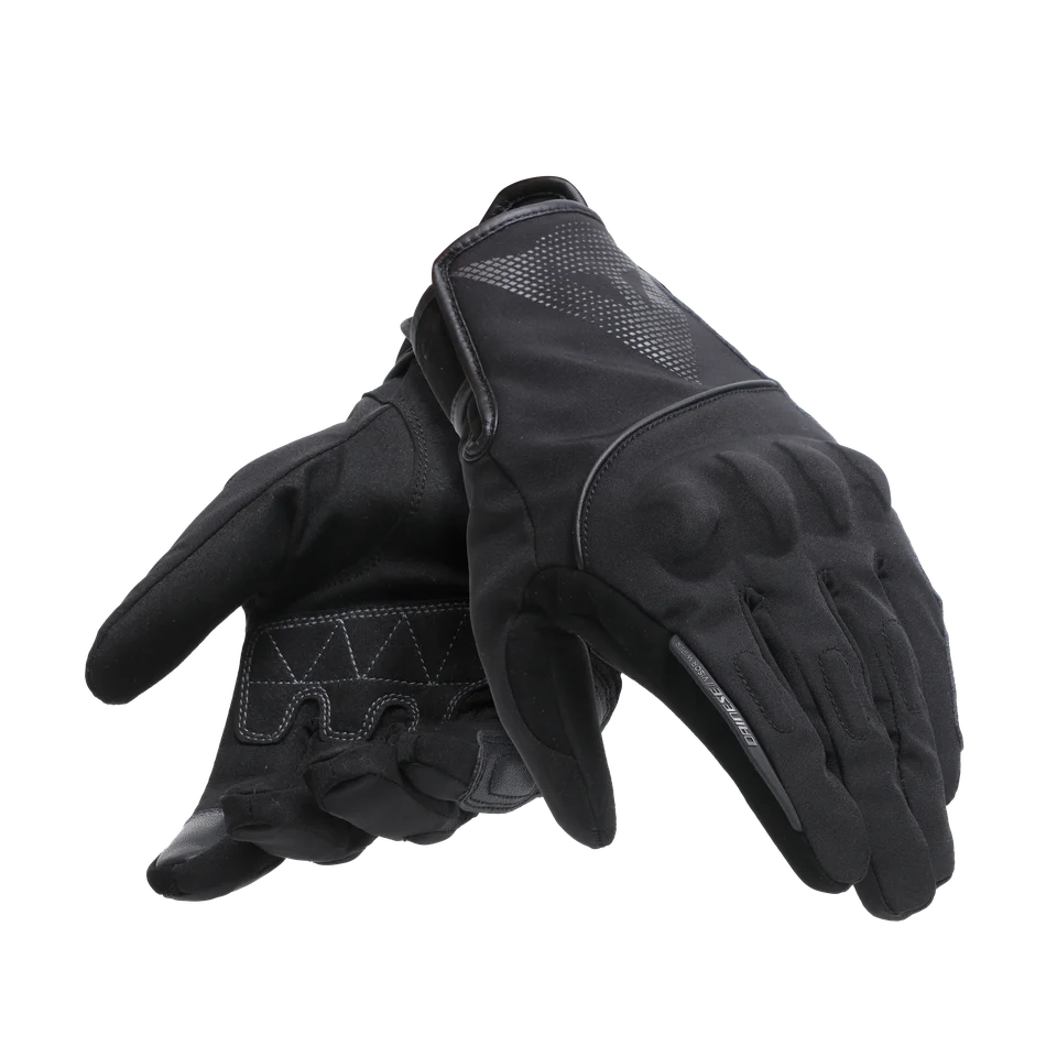 Dainese Udine D-Dry Gloves - Black / Grey - Image 5