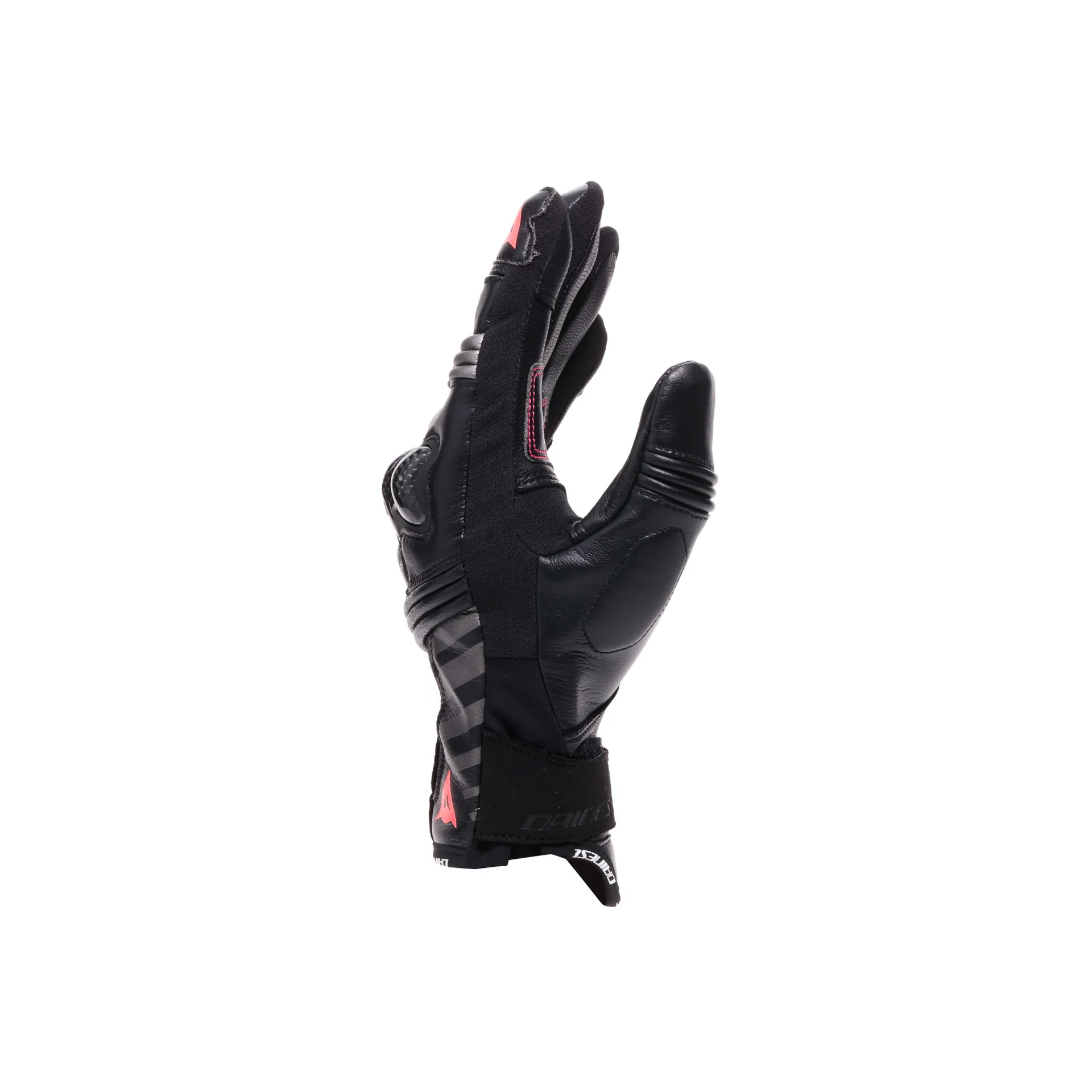 Dainese Women's Reacto Carbon Gloves Short - Black / Pink - Image 2