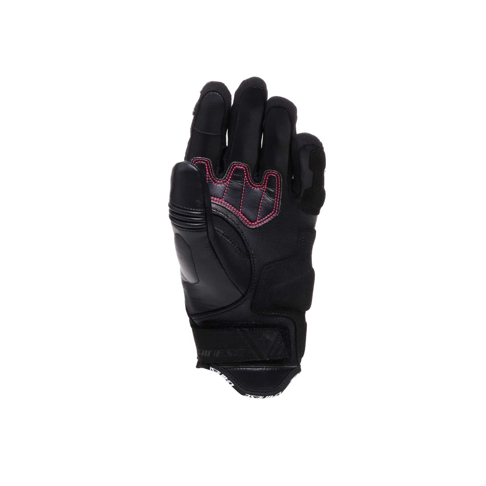 Dainese Women's Reacto Carbon Gloves Short - Black / Pink - Image 3