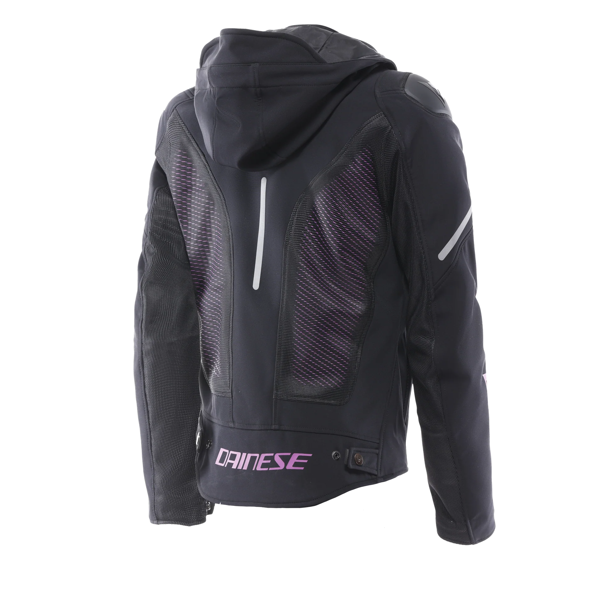 Dainese Women's Super Sprint Air Tex Jacket - Black / Pink - Image 2