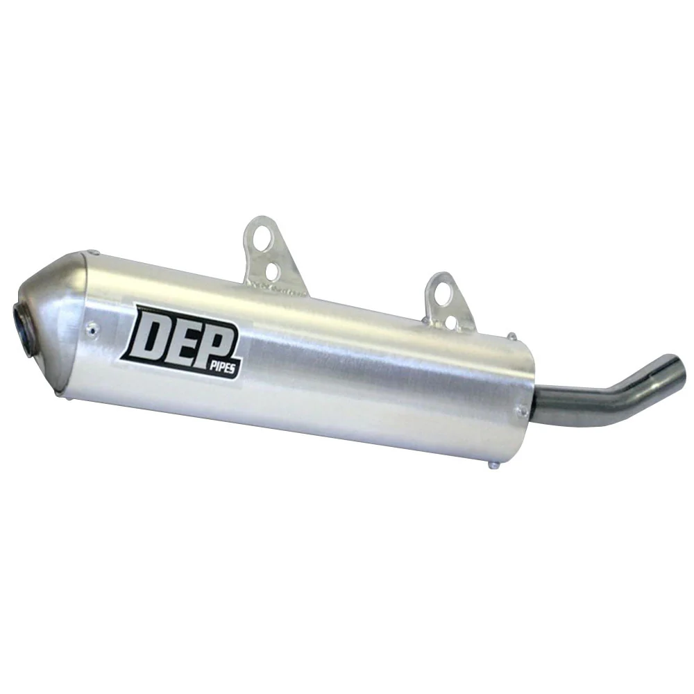 DEP Pipes 2 Stroke Enduro Silencer - Silver
