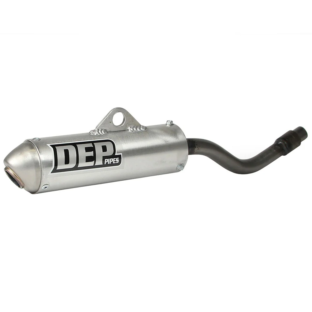 DEP Pipes 2 Stroke MX Silencer - Silver