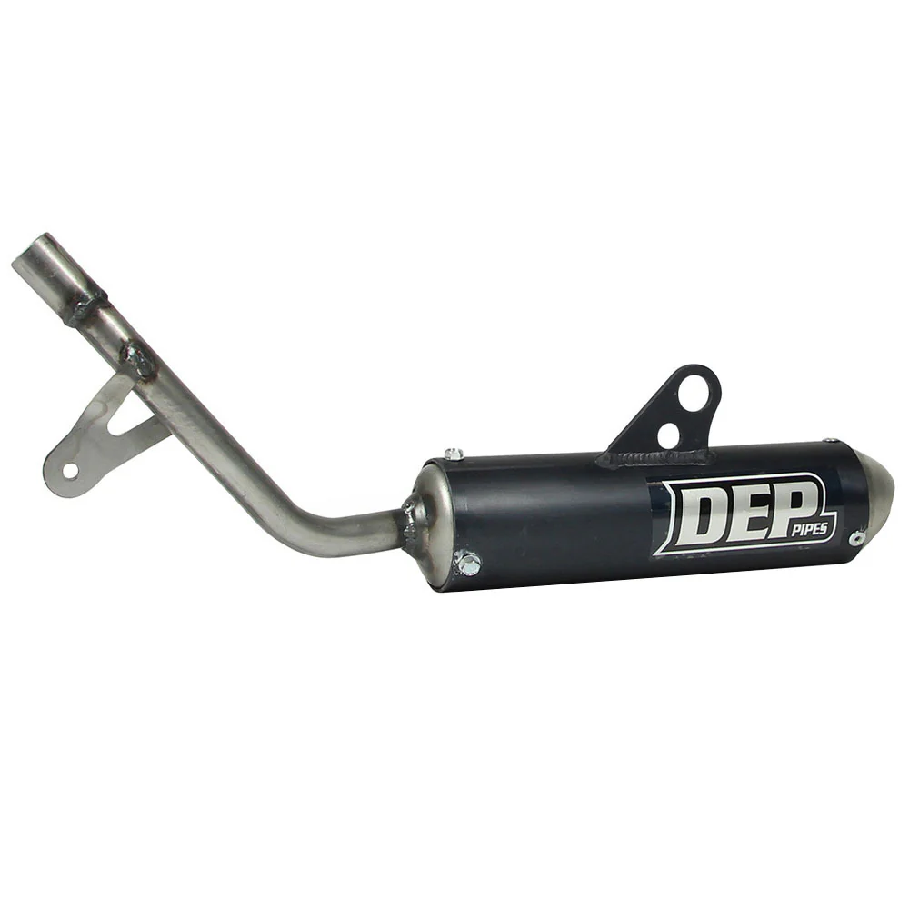 DEP Pipes 2 Stroke MX Silencer - Silver