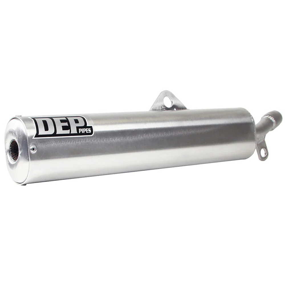 DEP Pipes 2 Stroke Enduro Silencer - Silver