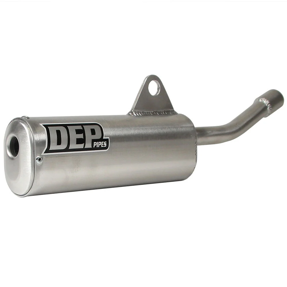 DEP Pipes 2 Stroke Trail Silencer - Silver