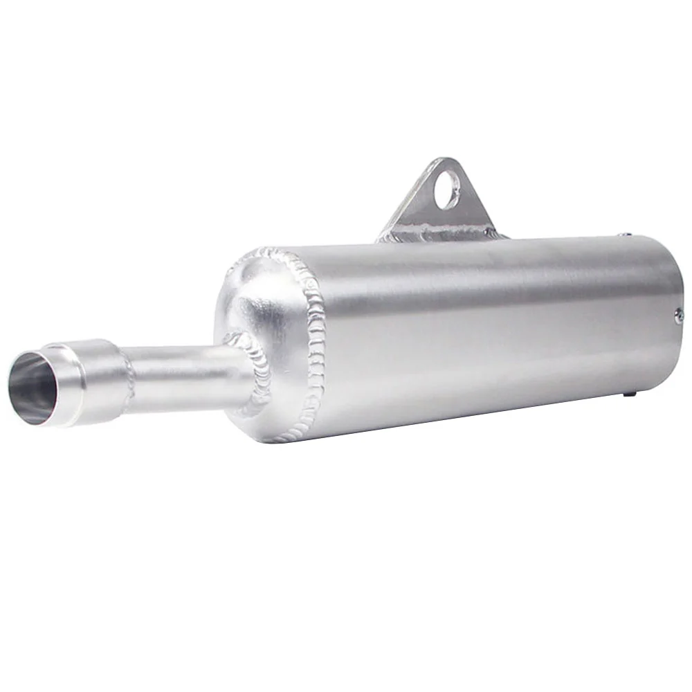 DEP Pipes 2 Stroke Trail Silencer - Silver