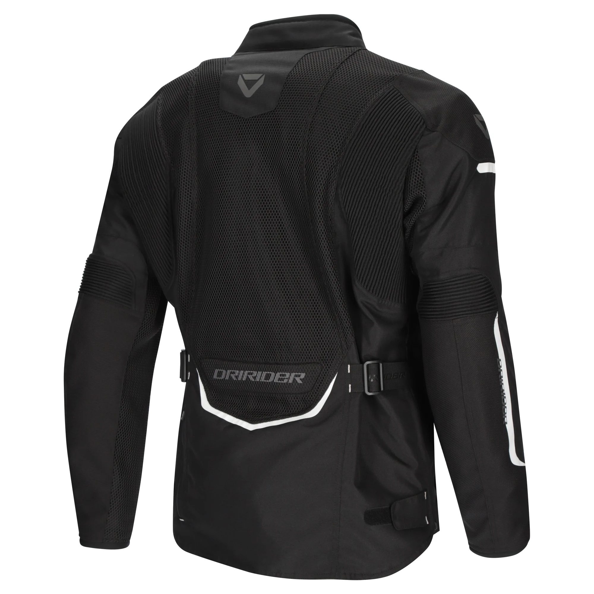 Dririder Apex 6 Airflow Jacket - Black / White - Image 2