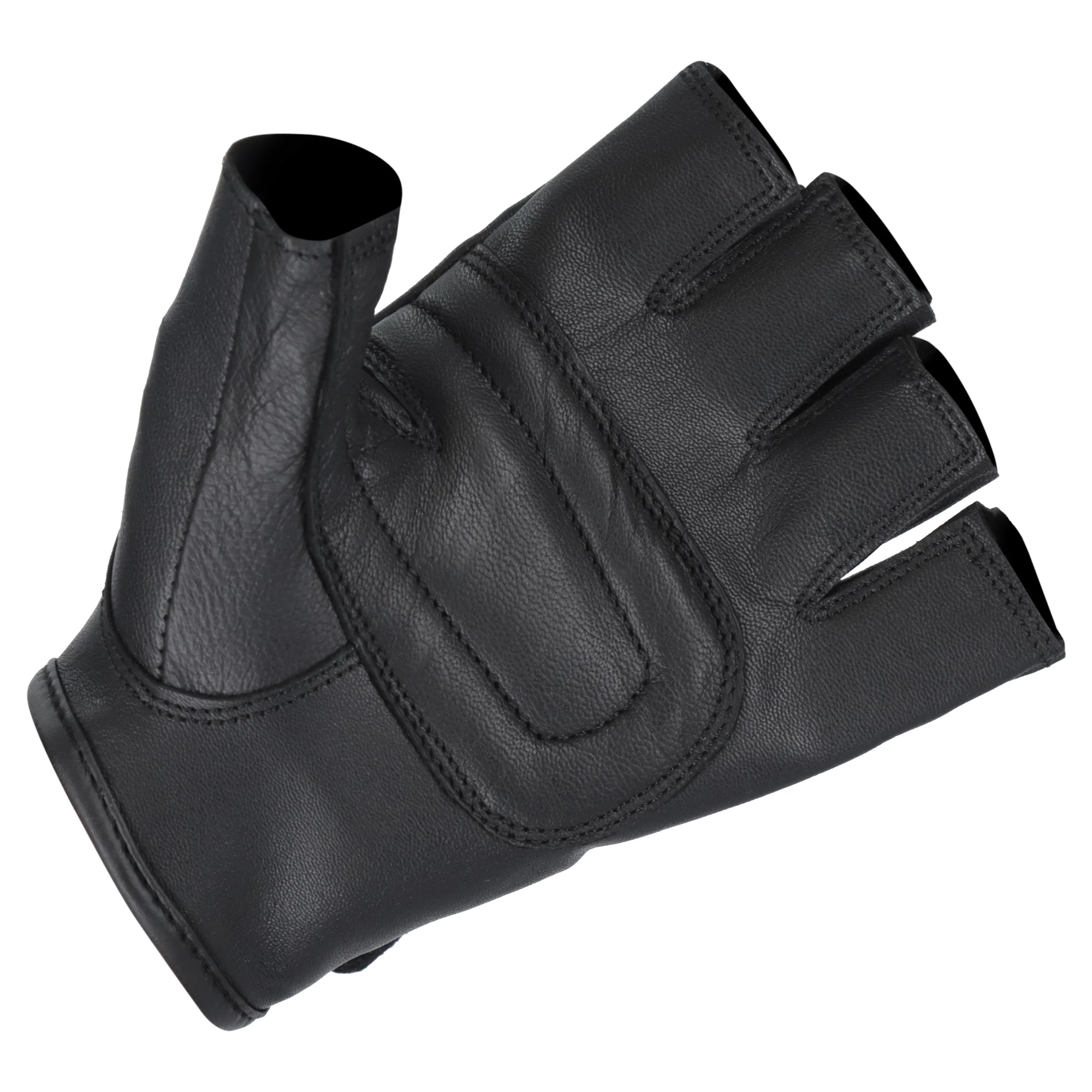 Dririder Fingerless 2 Gloves - Black - Image 2