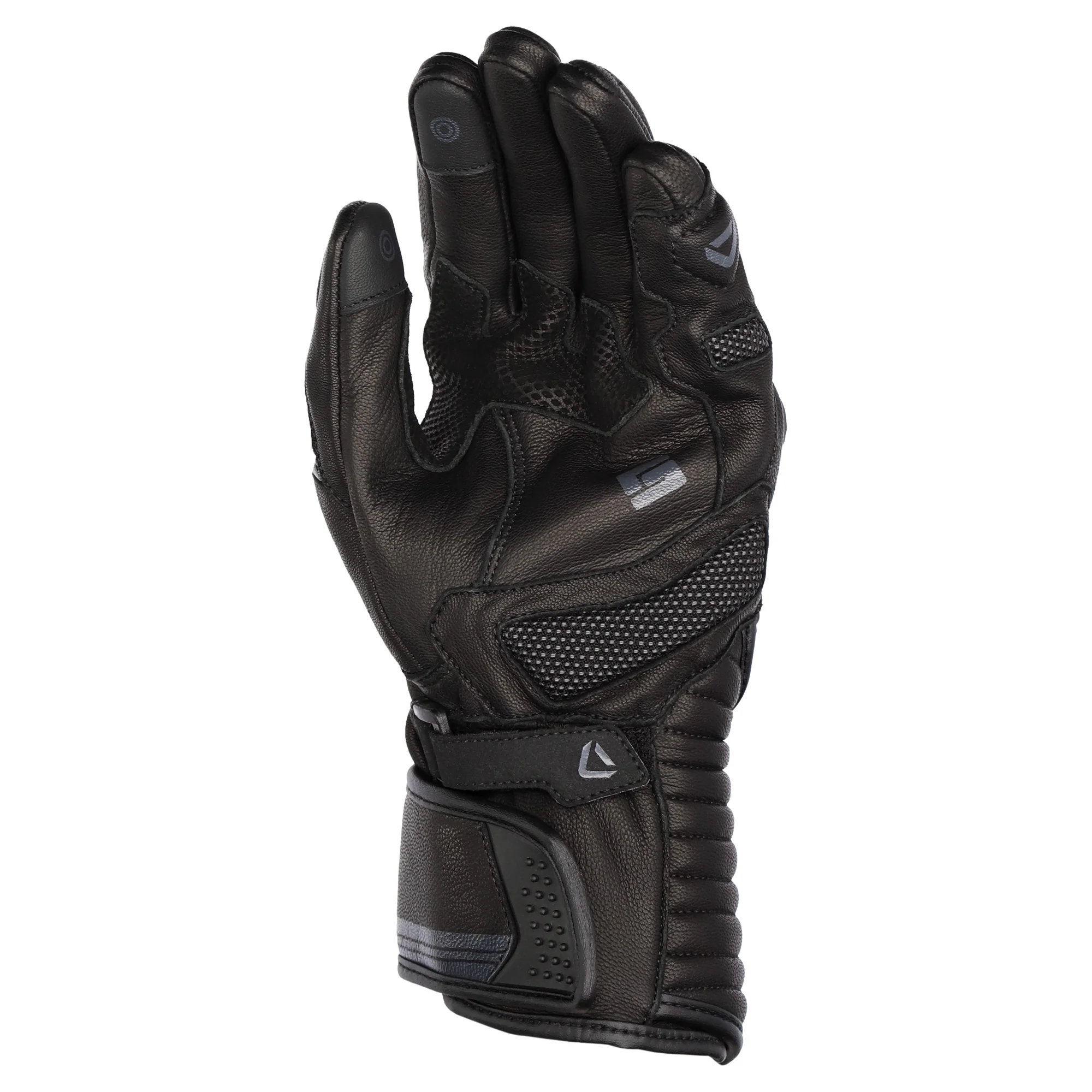 Dririder Torque Long Cuff Gloves - Black - Image 3