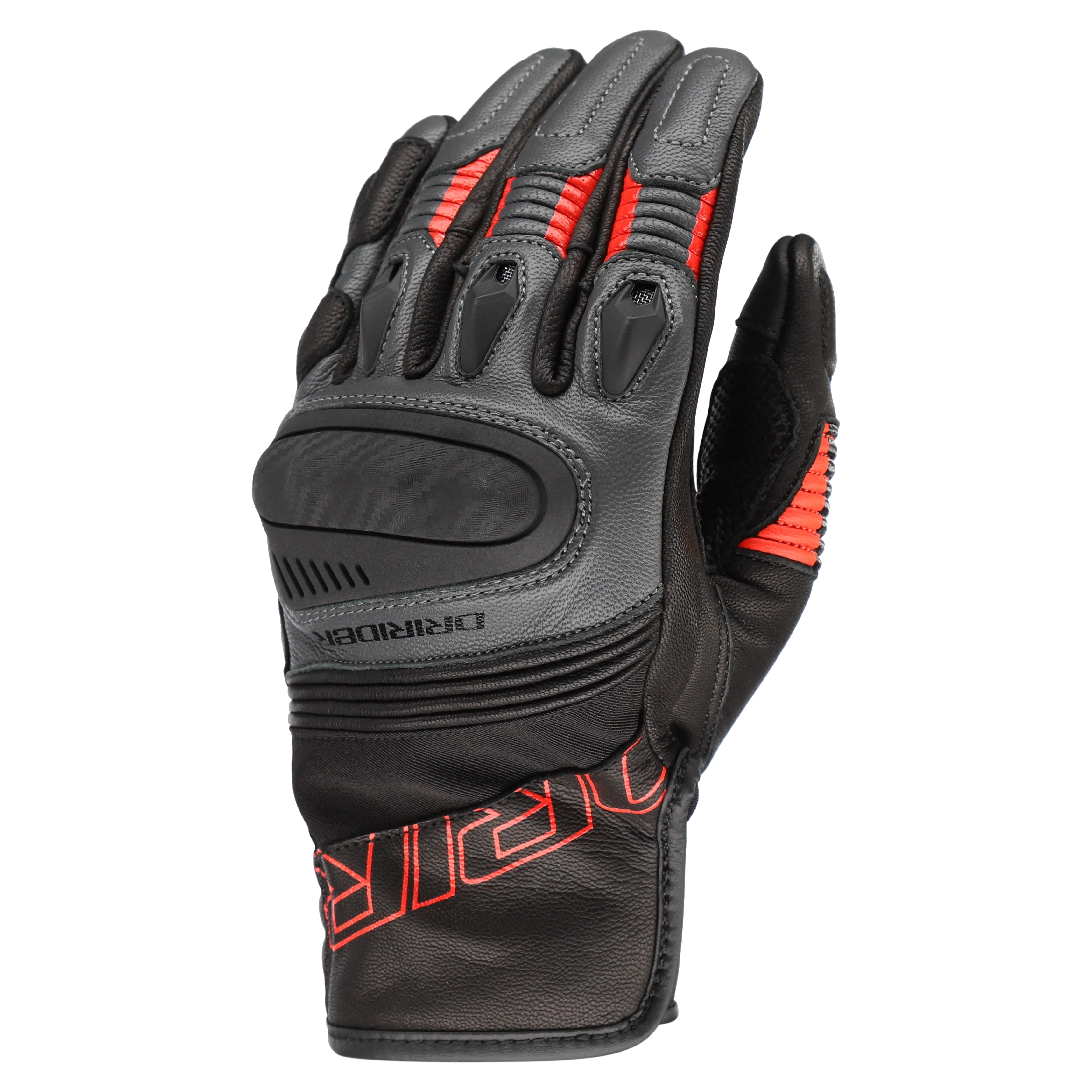 Dririder Torque Short Cuff Women's Gloves - Black / Red