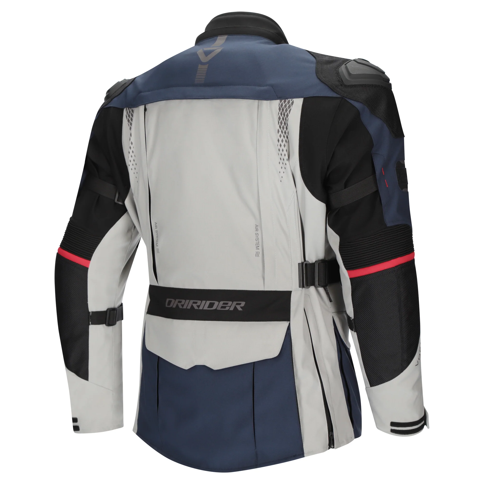 Dririder Vortex Adventure III Jacket - Blue / Grey - Image 4