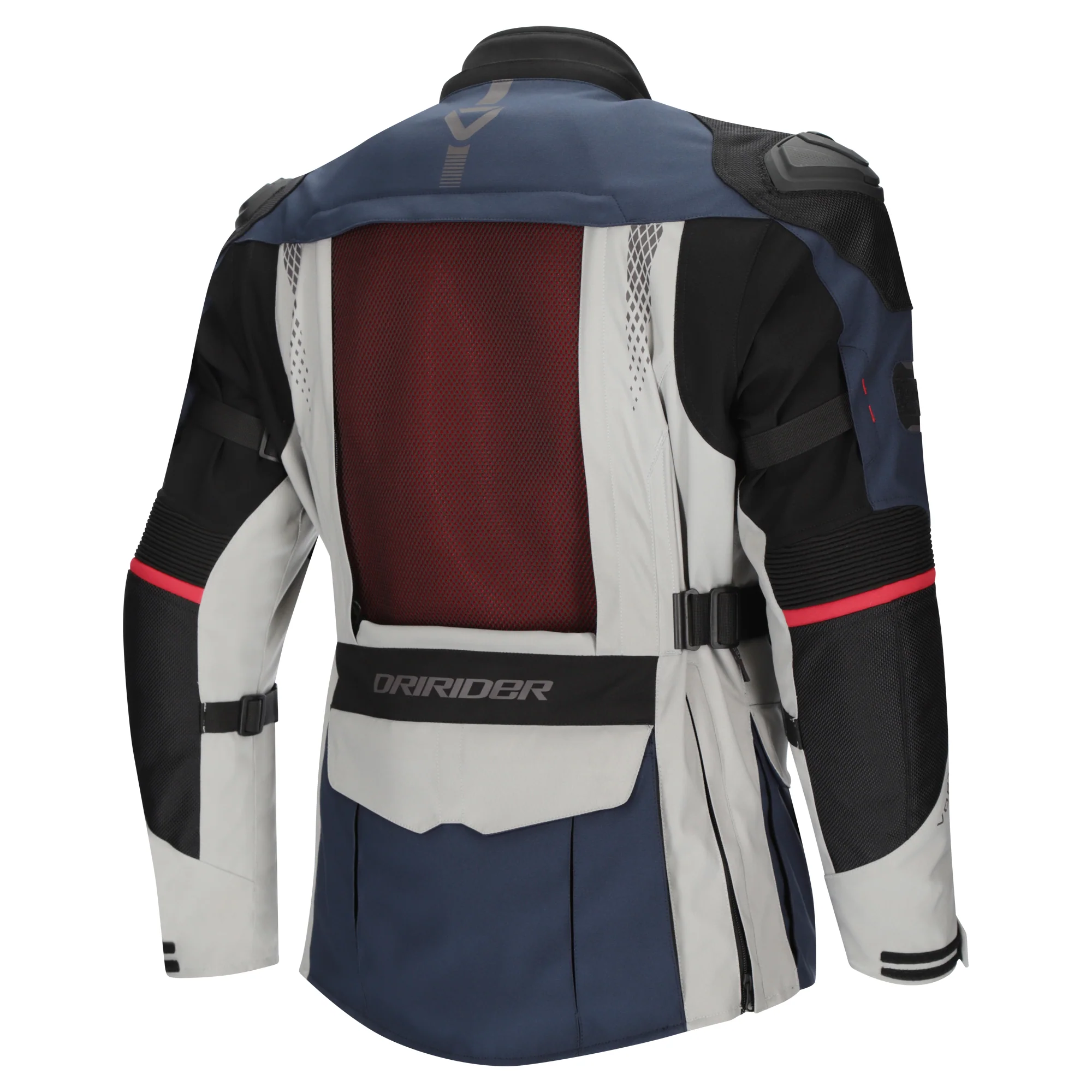 Dririder Vortex Adventure III Jacket - Blue / Grey - Image 5