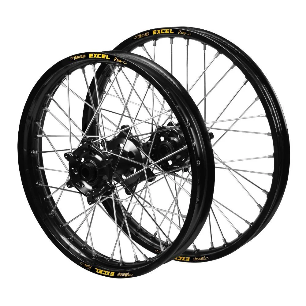 HAAN Hubs / Excel Rims Wheelset (21*1.60 19*2.15) - Black