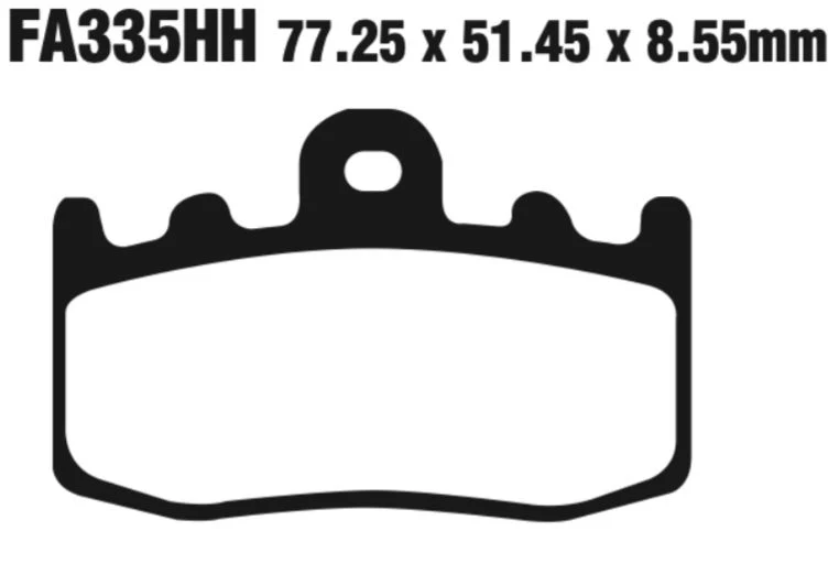 EBC Extreme Pro Double-H Sintered Disc Pad Set - EPFA355HH - Image 2