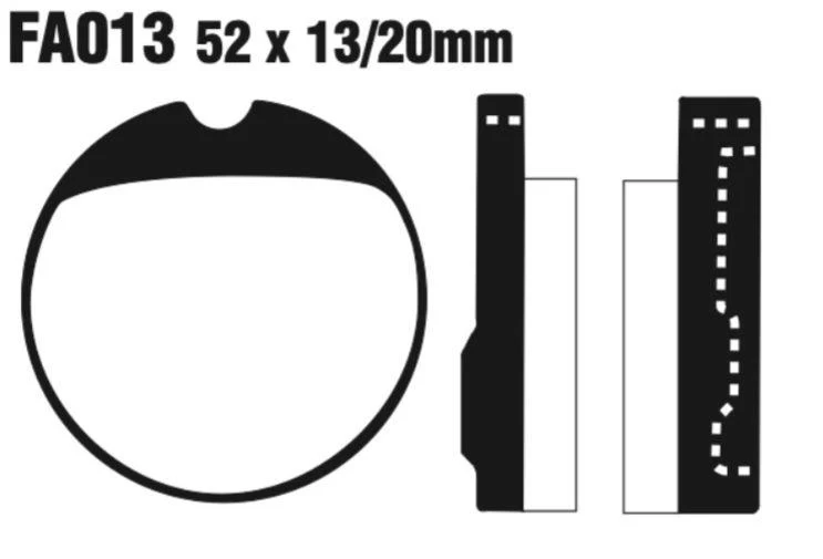 EBC FA Series Disc Pad Set - FA013 - Image 2