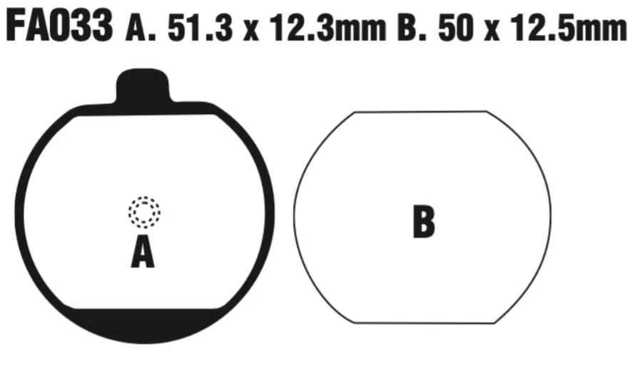 EBC FA Series Disc Pad Set - FA033 - Image 2