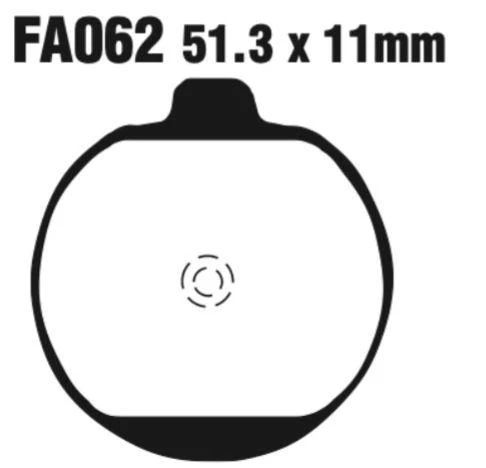 EBC FA Series Disc Pad Set - FA062 - Image 2