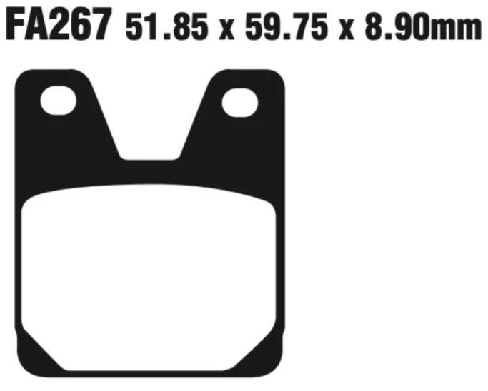 EBC FA Series Disc Pad Set - FA267 - Image 2