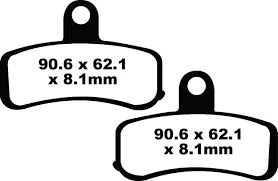 EBC FA Series Vee Disc Pad Set - FA457VLD - Image 2