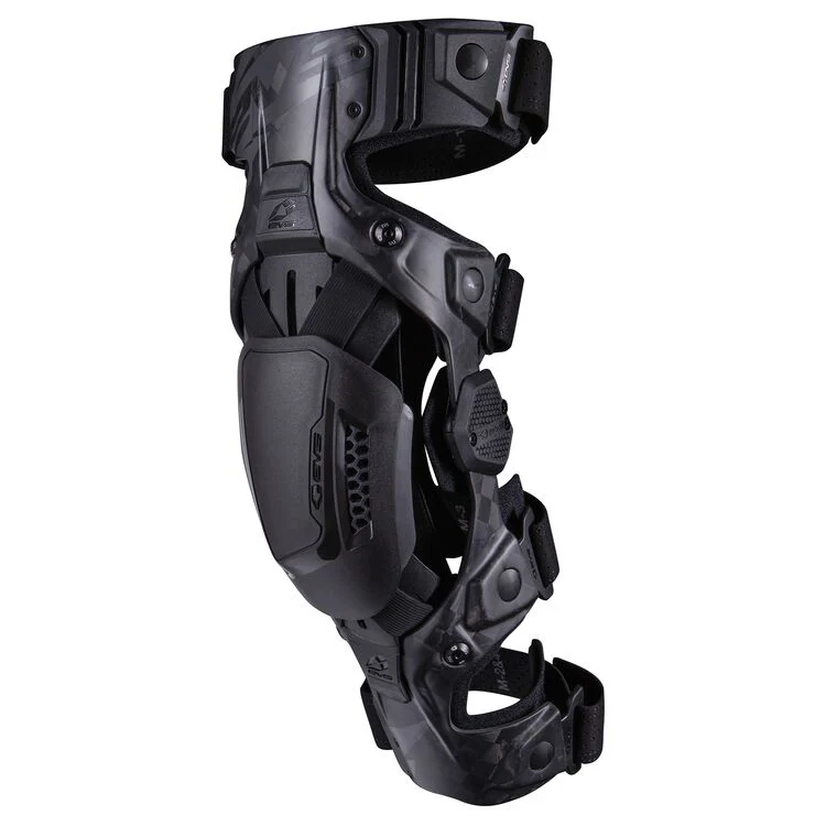 EVS Web Eclipse Knee Braces (Pair) - Black - Image 3