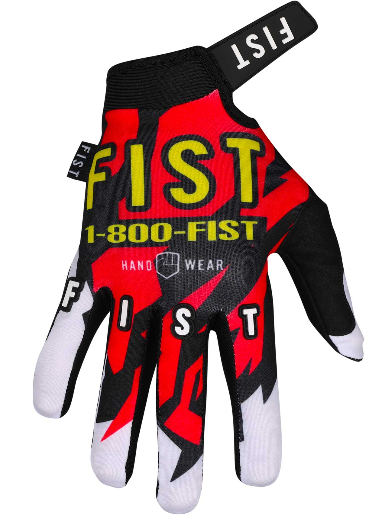 Fist 90s Gloves - Red / Black - Image 3