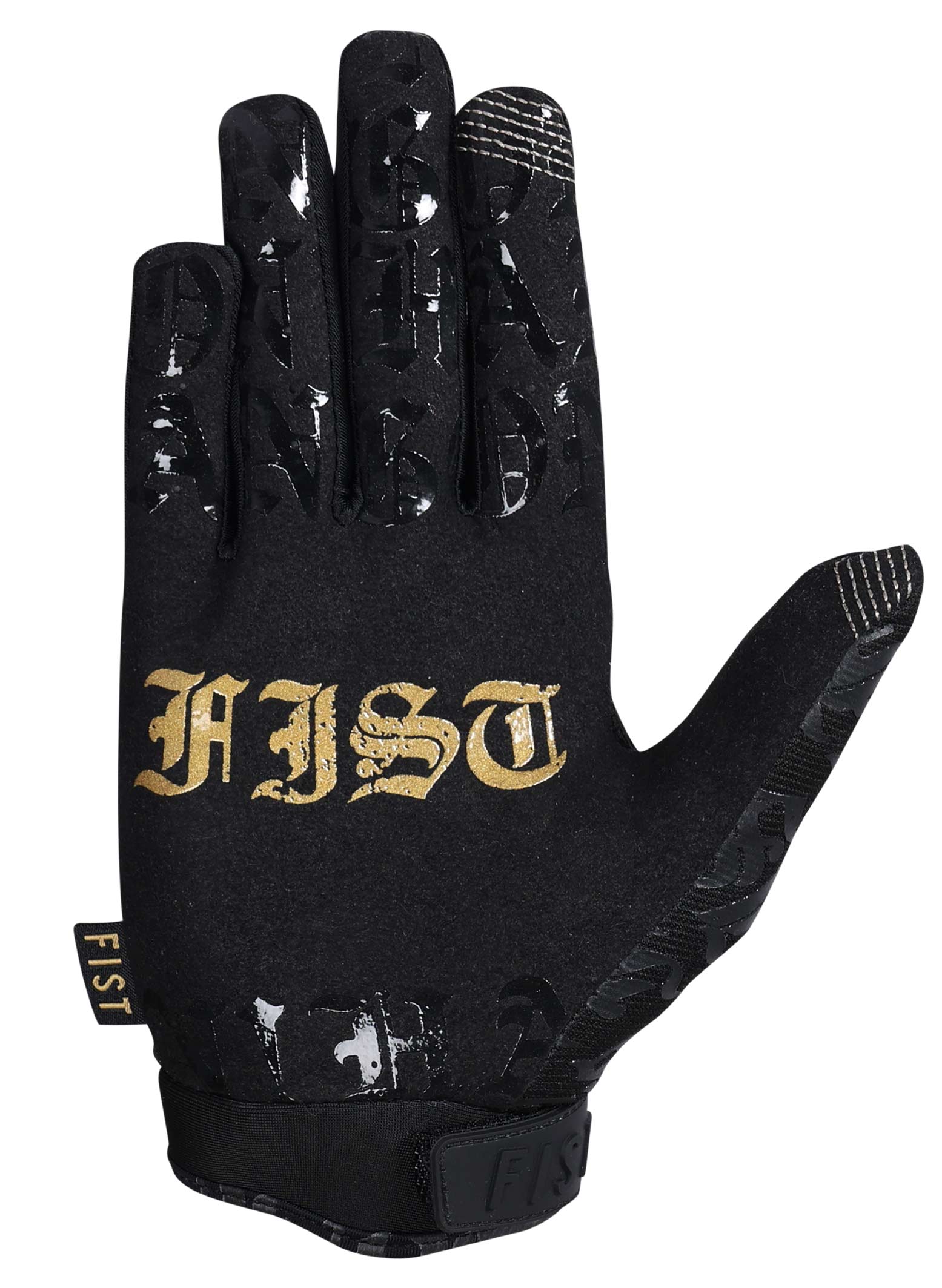 Fist Chapter 28 Hang On Gloves - Black / Gold - Image 2