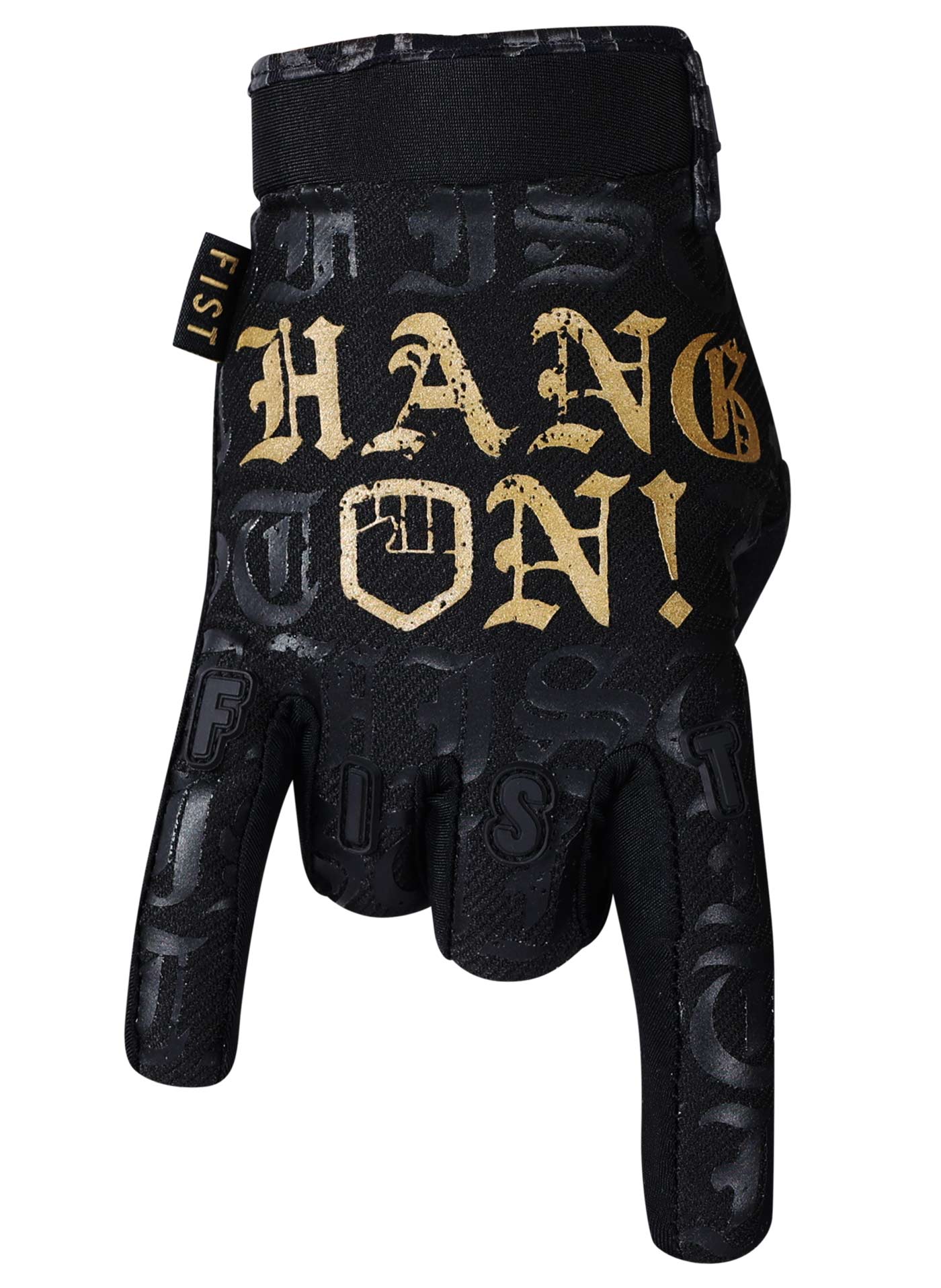 Fist Chapter 28 Hang On Gloves - Black / Gold - Image 4
