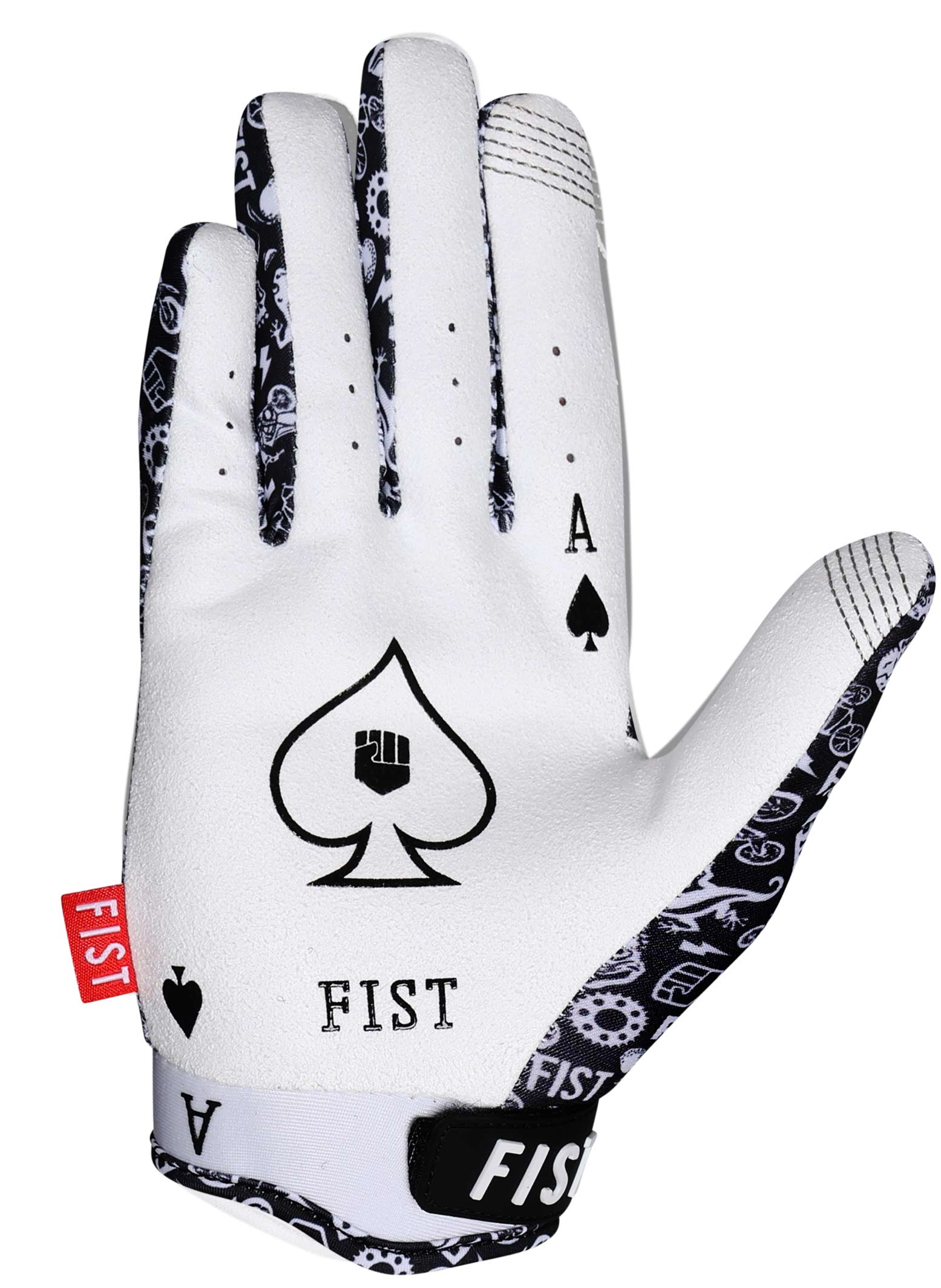 Fist Chapter 28 Youth R-Willy Ace Gloves - Black / White - Image 2
