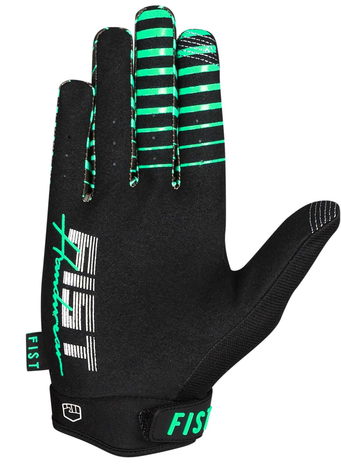 Fist Freestyle Gloves - Black / Green - Image 2